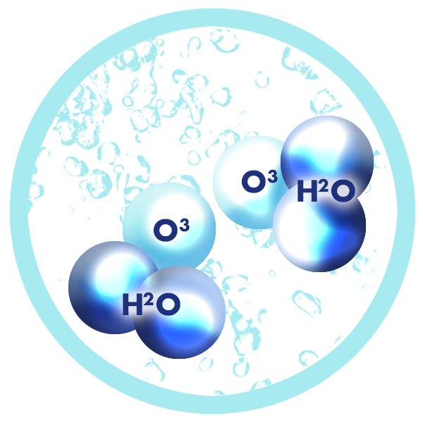 Ozone sanitiation step 1